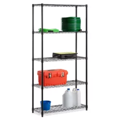 Honey-Can-Do 5-Tier Adjustable Storage Shelving Unit