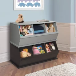 Badger Basket Three-Bin Organizer -US Storage Furniture Sales Store 1168360 ALT4