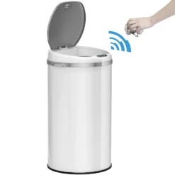 ITouchless 8-Gallon Round Sensor Trash Can -US Storage Furniture Sales Store 2275016 ALT2