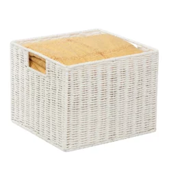 Honey-Can-Do Parchment Cord Storage Crate 5 Honey-Can-Do Parchment Cord Storage Crate -US Storage Furniture Sales Store 2942109 ALT2