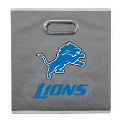 Franklin Sports Detroit Lions Collapsible Storage Bin -US Storage Furniture Sales Store 3100819 ALT3