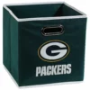 Franklin Sports Green Bay Packers Collapsible Storage Bin