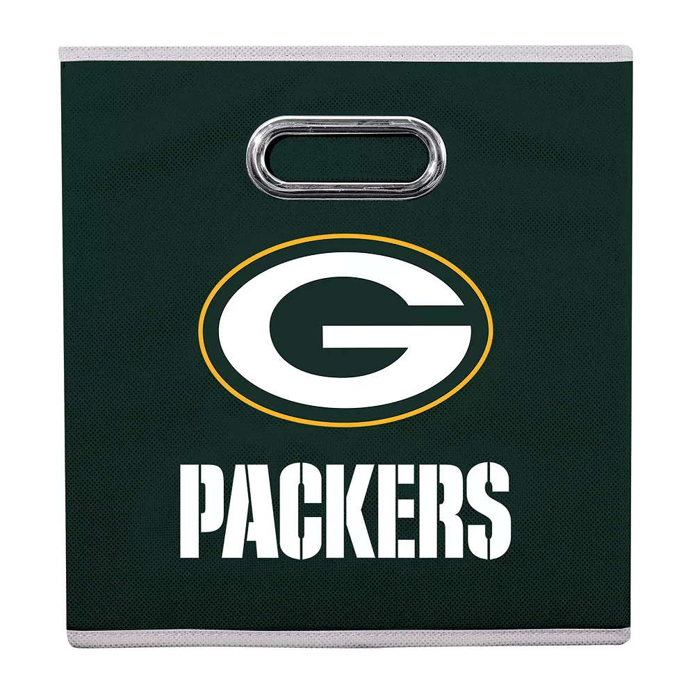 Franklin Sports Green Bay Packers Collapsible Storage Bin 4 Franklin Sports Green Bay Packers Collapsible Storage Bin - Image 4