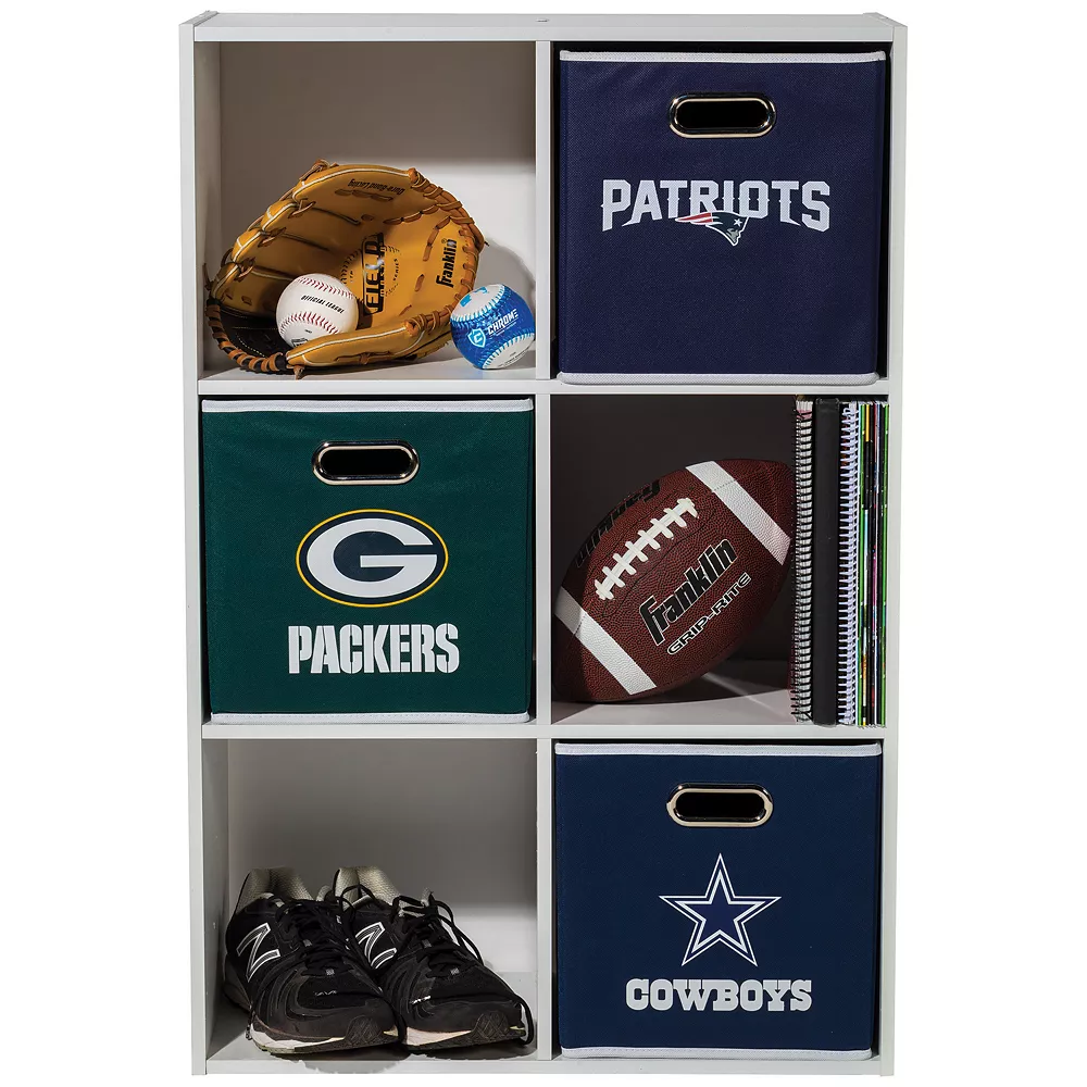 Franklin Sports Green Bay Packers Collapsible Storage Bin 5 Franklin Sports Green Bay Packers Collapsible Storage Bin - Image 5