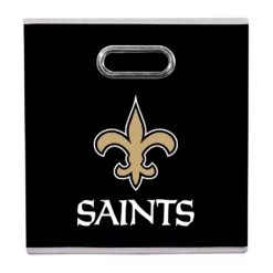 Franklin Sports New Orleans Saints Collapsible Storage Bin -US Storage Furniture Sales Store 3100831 ALT3