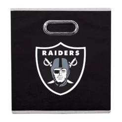 Franklin Sports Oakland Raiders Collapsible Storage Bin -US Storage Furniture Sales Store 3100886 ALT3