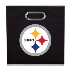 Franklin Sports Pittsburgh Steelers Collapsible Storage Bin -US Storage Furniture Sales Store 3100896 ALT3