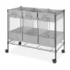 Whitmor Supreme 3-Bag Organizer Cart