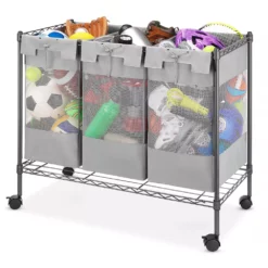 Whitmor Supreme 3-Bag Organizer Cart -US Storage Furniture Sales Store 3287436 ALT5