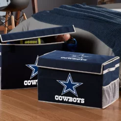 Franklin Sports Dallas Cowboys Large Collapsible Footlocker Storage Bin -US Storage Furniture Sales Store 3306066 ALT2