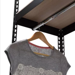 Baxton Studio Gavin 3-Shelf Garment Rack -US Storage Furniture Sales Store 3315988 ALT4