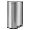 Halo Premium SoftStep 1.3-Gallon Stainless Steel Step Trash Can