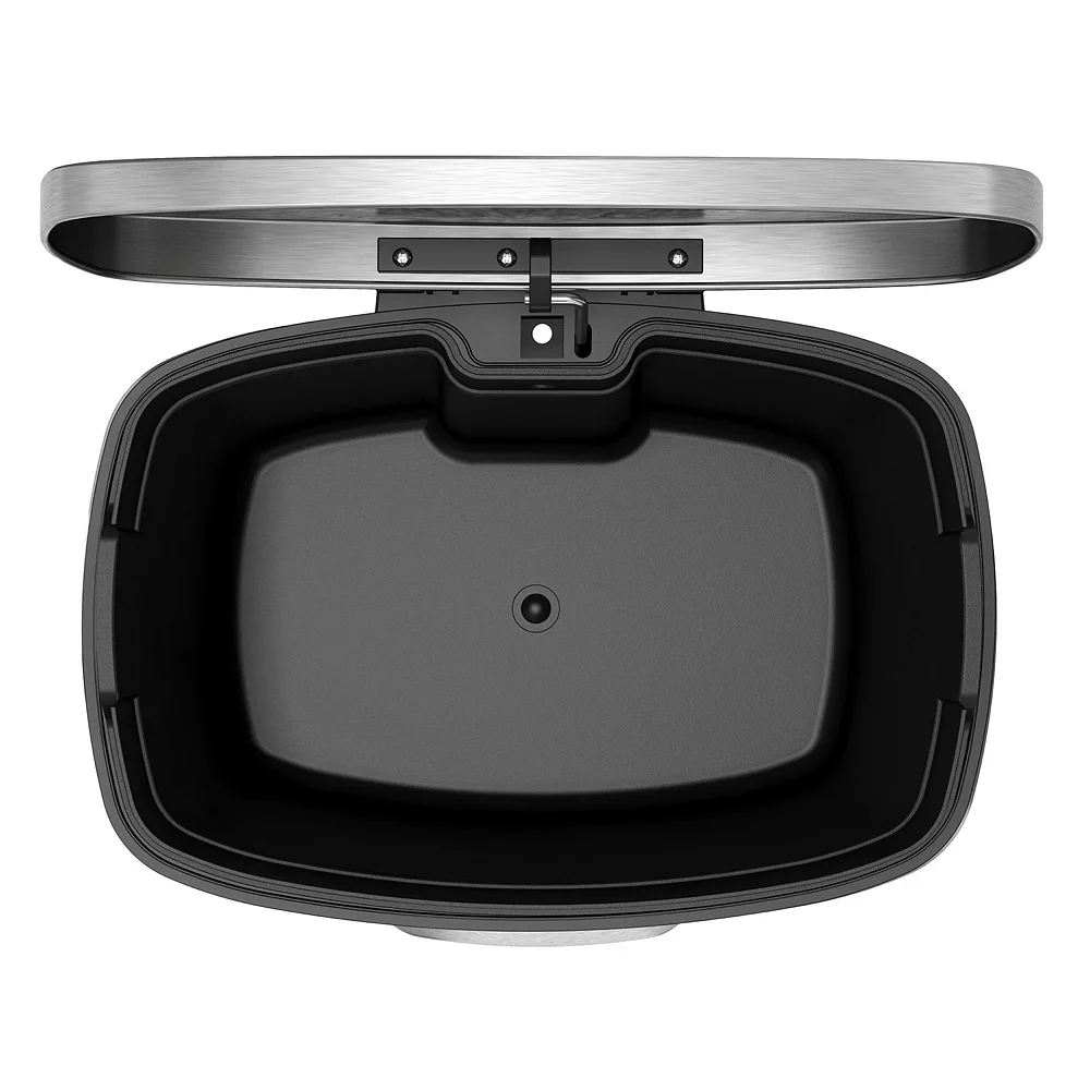 Halo Premium SoftStep 1.3-Gallon Stainless Steel Step Trash Can 3 Halo Premium SoftStep 1.3-Gallon Stainless Steel Step Trash Can - Image 3