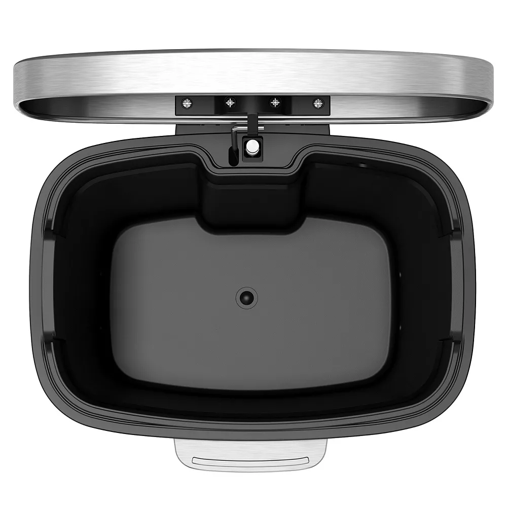 ITouchless Halo Premium SoftStep 8-Gallon Stainless Steel Step Trash Can 3 ITouchless Halo Premium SoftStep 8-Gallon Stainless Steel Step Trash Can - Image 3