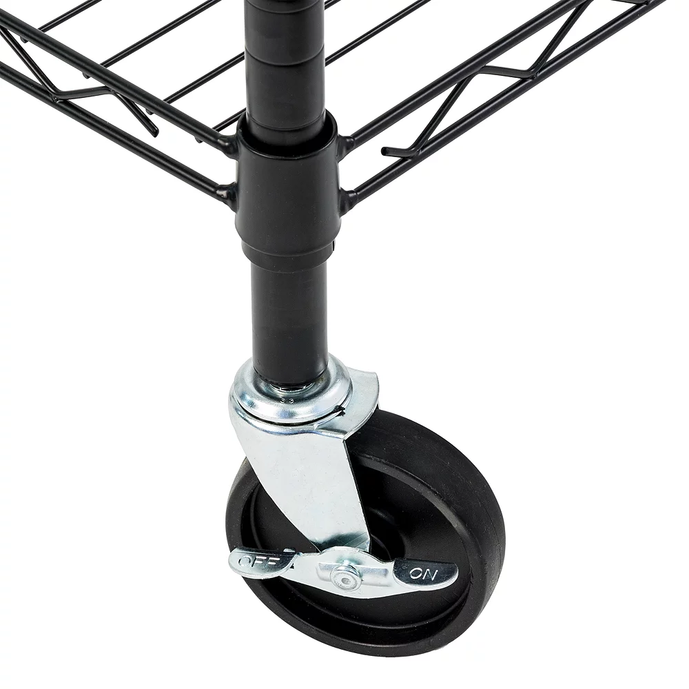 Honey-Can-Do Sports Equipment Storage Shelving Rack 4 Honey-Can-Do Sports Equipment Storage Shelving Rack - Image 4