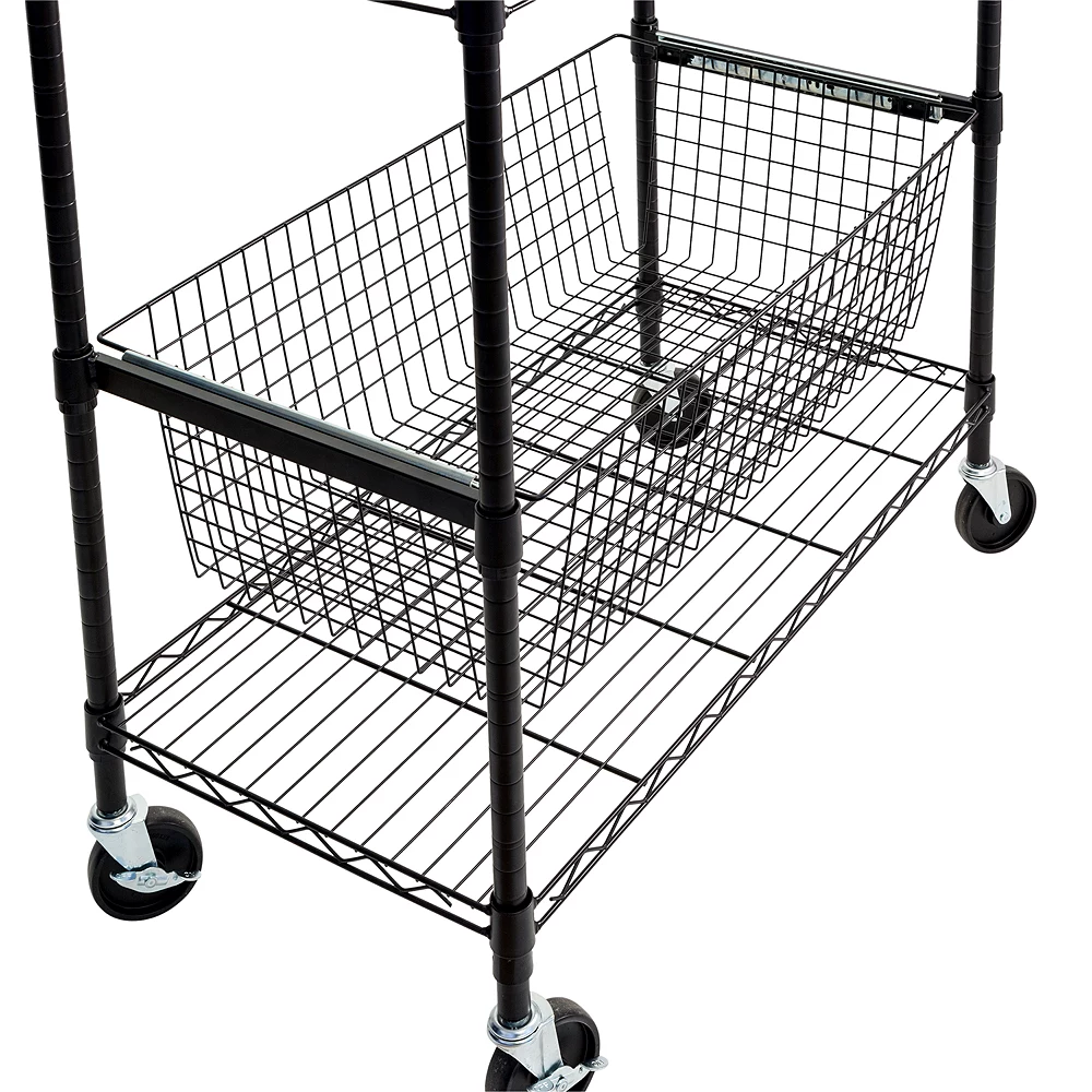 Honey-Can-Do Sports Equipment Storage Shelving Rack 6 Honey-Can-Do Sports Equipment Storage Shelving Rack - Image 6