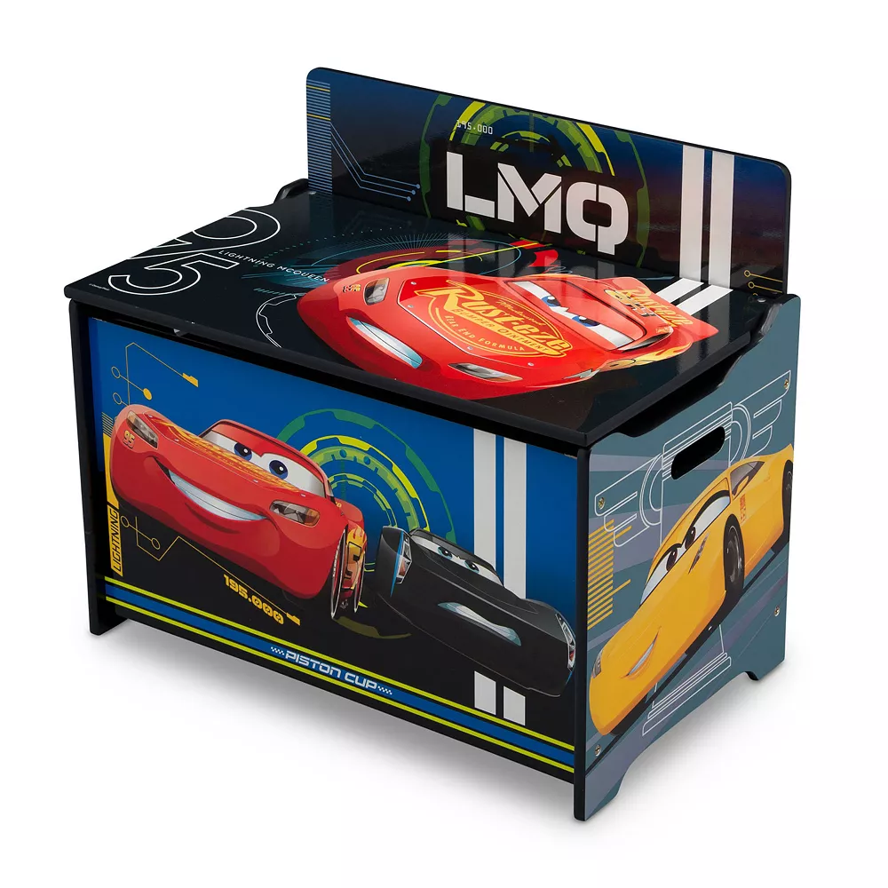 Disney / Pixar Cars Deluxe Toy Box By Delta Children 1 Disney / Pixar Cars Deluxe Toy Box By Delta Children