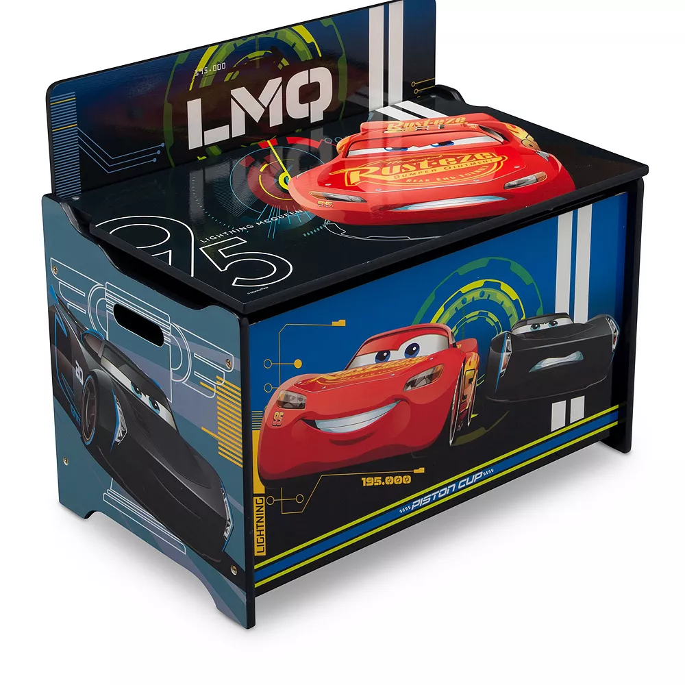Disney / Pixar Cars Deluxe Toy Box By Delta Children 2 Disney / Pixar Cars Deluxe Toy Box By Delta Children - Image 2