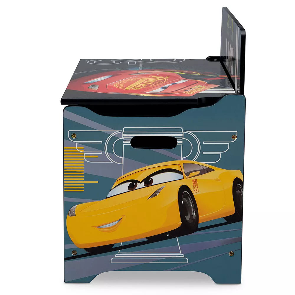 Disney / Pixar Cars Deluxe Toy Box By Delta Children 5 Disney / Pixar Cars Deluxe Toy Box By Delta Children - Image 5