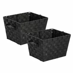 Honey-Can-Do 2-pack Woven Bins
