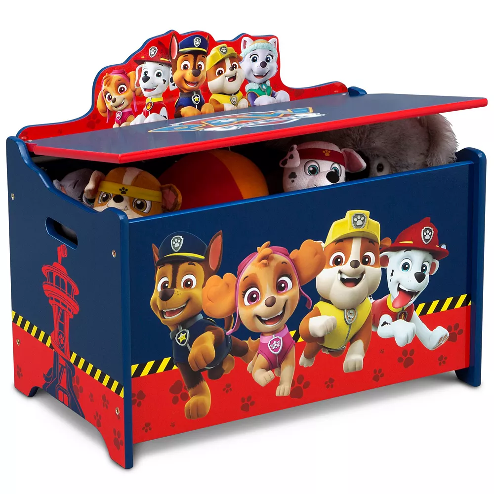 Nickelodeon PAW Patrol Deluxe Toy Box By Delta Children 3 Nickelodeon PAW Patrol Deluxe Toy Box By Delta Children - Image 3