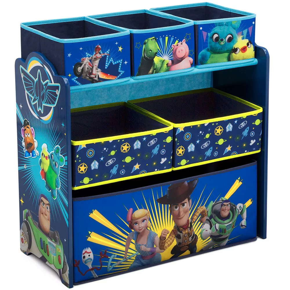 Disney / Pixar's Toy Story 4 Design And Store Toy Organizer By Delta Children 1 Disney / Pixar's Toy Story 4 Design And Store Toy Organizer By Delta Children
