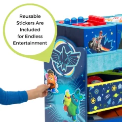 Disney / Pixar's Toy Story 4 Design And Store Toy Organizer By Delta Children 9 Disney / Pixar's Toy Story 4 Design And Store Toy Organizer By Delta Children -US Storage Furniture Sales Store 4258619 ALT3