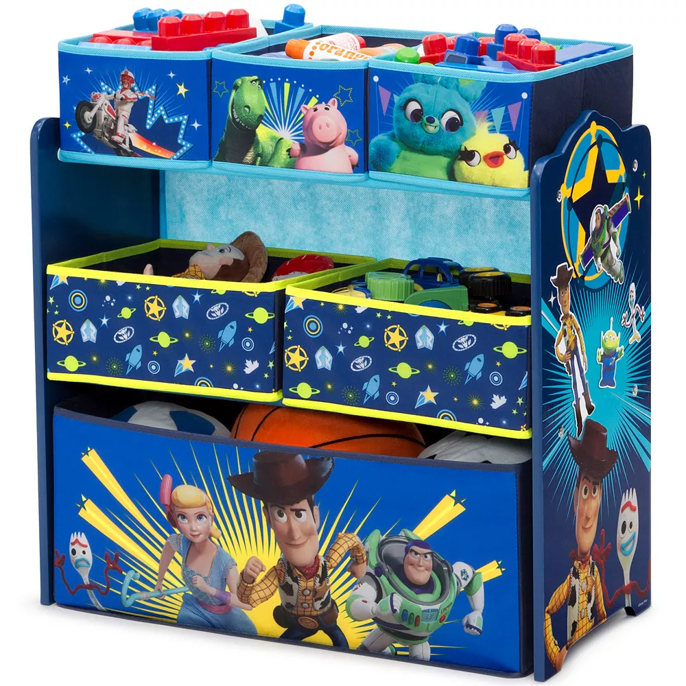 Disney / Pixar's Toy Story 4 Design And Store Toy Organizer By Delta Children 6 Disney / Pixar's Toy Story 4 Design And Store Toy Organizer By Delta Children - Image 6