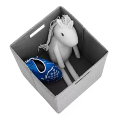 Linon Folding Storage Bin 2-piece Set -US Storage Furniture Sales Store 4350370 ALT4