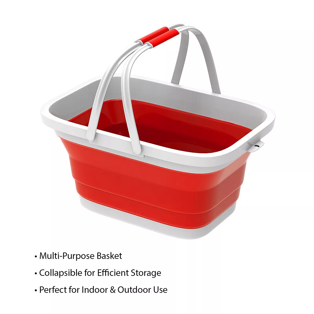 Portsmouth Home Collapsible Space Saving Handbasket 3 Portsmouth Home Collapsible Space Saving Handbasket - Image 3