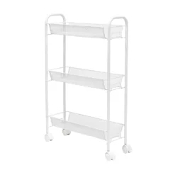 Honey-Can-Do Slim Rolling Wire Cart