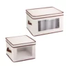 Honey-Can-Do 2-Pack Dishware Or Closet Window Storage Boxes
