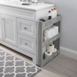 Simplify 3 Tier Slim Slide Out Storage Cart -US Storage Furniture Sales Store 5015614 ALT2