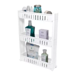 Simplify 3 Tier Slim Slide Out Storage Cart -US Storage Furniture Sales Store 5015614 ALT3