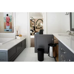 Rev-A-Shelf 8-010314-15 15-Liter Pivot Out Waste Container, Stainless Steel -US Storage Furniture Sales Store 5080969 ALT2