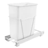 Rev-A-Shelf RV-9PB S Single 30-Quart Kitchen Cabinet Pullout Waste Container