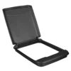 Rev-A-Shelf RV-35-LID-18-1 35 Quart Plastic Trash Can Replacement Lid, Black