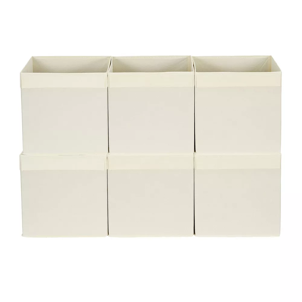 Household Essentials Storage Organizer Cubes 6-pack Set 2 Household Essentials Storage Organizer Cubes 6-pack Set - Image 2