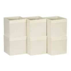 Household Essentials Storage Organizer Cubes 6-pack Set