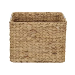 Household Essentials Square Hyacinth Wicker Basket -US Storage Furniture Sales Store 5132371 ALT4
