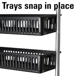 Household Essentials 6-Basket Over-the-Door Storage Rack -US Storage Furniture Sales Store 5132607 ALT5