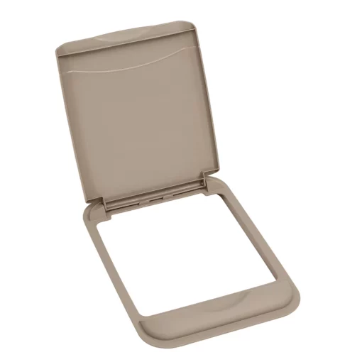 Rev-A-Shelf RV-50-LID-12-1 50 Qt Trash Can Replacement Lid, Champagne (Lid Only) 8 Rev-A-Shelf RV-50-LID-12-1 50 Qt Trash Can Replacement Lid, Champagne (Lid Only) -US Storage Furniture Sales Store 5244315