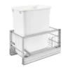 Rev-A-Shelf 5349-15DM18-1 35 Quart Pullout Waste Container Can With Soft Close