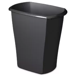 Sterilite 10539006 10 Gallon Ultra Plastic Wastebasket Trash Can, Black (6 Pack) 5 Sterilite 10539006 10 Gallon Ultra Plastic Wastebasket Trash Can, Black (6 Pack) -US Storage Furniture Sales Store 5389293 ALT2