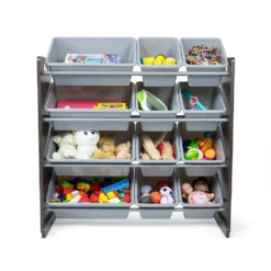 Humble Crew Sumatra Toy Storage Organizer With 12 Storage Bins -US Storage Furniture Sales Store 5507758 ALT2