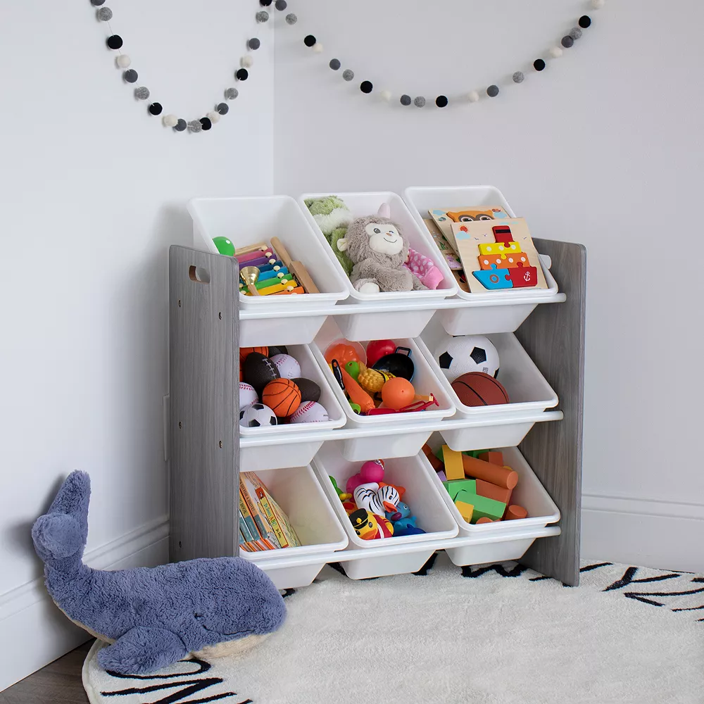 Humble Crew Slate Bin With 9 Storage Compartments 3 Humble Crew Slate Bin With 9 Storage Compartments - Image 3