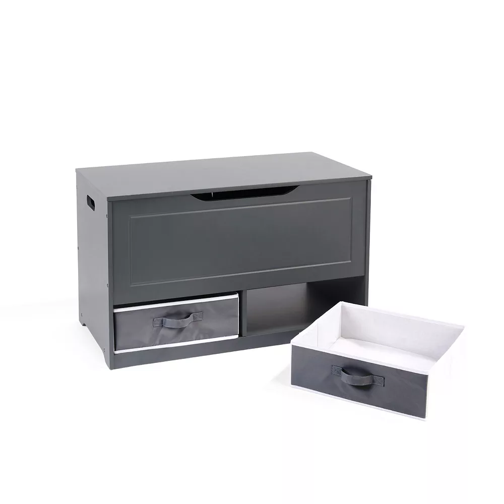 Badger Basket Toy & Storage Box Bench With Two Baskets 4 Badger Basket Toy & Storage Box Bench With Two Baskets - Image 4