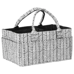 Sammy & Lou Herringbone Felt Storage Caddy -US Storage Furniture Sales Store 5541693 ALT4