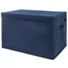 Sammy & Lou Navy Solid Color Felt Toy Box