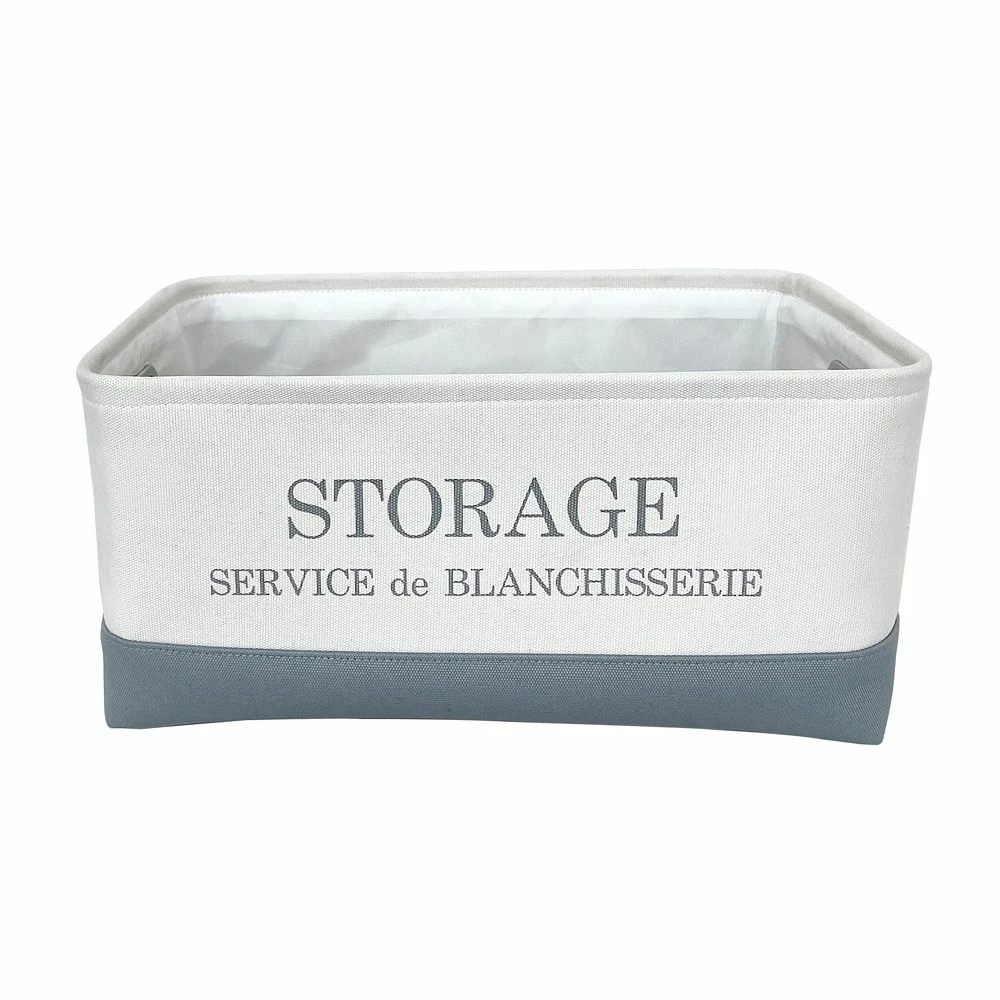 Sonoma Goods For Life® Canvas Tote Storage Bin 3 Sonoma Goods For Life® Canvas Tote Storage Bin - Image 3